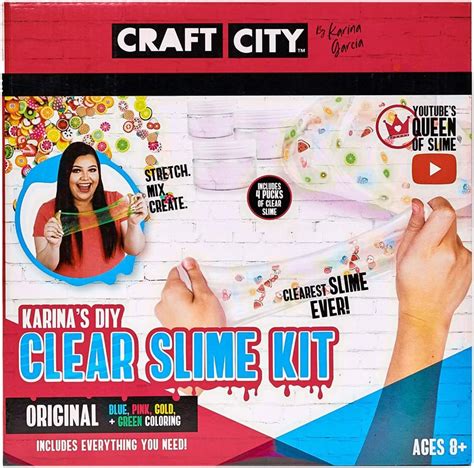 karina garcia pack|Craft City Karina Garcia DIY Clear Slime Kit 